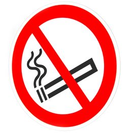 Verbotsschilder magnetisch Rauchen verboten