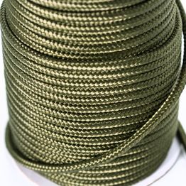 Corda in polipropilene 7 mm x 60 m per la pesca magnetica, verde oliva, non è una corda da arrampicata!