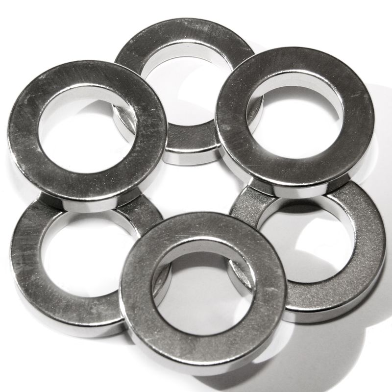 Ring Magnet 2675 X 16 X 5 Mm Nickel Plated Supermagnetede