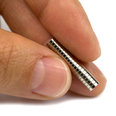Disc magnet ? 4 mm, height 1 mm, neodymium, N45, nickel-plated