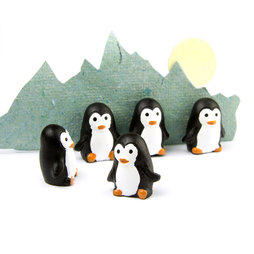 LIV-66, Pinguïns, sterke koelkastmagneten, set van 6