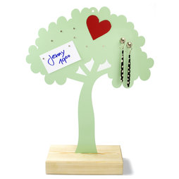 MB-15, Magnettafel Baum, mit Standfuß aus Holz