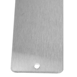MB-17/steel, Magneetstrip roestvrij staal 70 cm, hechtondergrond voor magneten, om te schroeven, incl. 12 sterke magneten