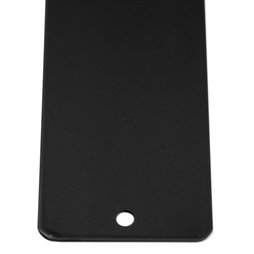 MB-17/black, Magnetleiste 70 cm, Haftgrund für Magnete, zum Anschrauben, inkl. 12 starke Magnete, schwarz