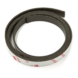 NMT-10-STIC/01m, Magnetklebeband Neodym 10 mm, selbstklebendes Magnetband, extra-starke Haftkraft, Rolle à 1 m