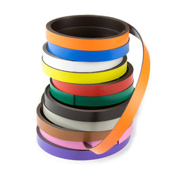 MT-10, Farbiges Magnetband 10 mm, zum selber Beschriften und Zuschneiden, Rollen à 1 m