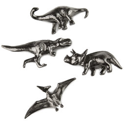 LIV-85, Dinosaurussen, fraaie koelkastmagneten, set van 4