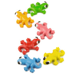 LIV-87, Geckos, fraaie koelkastmagneten, set van 6