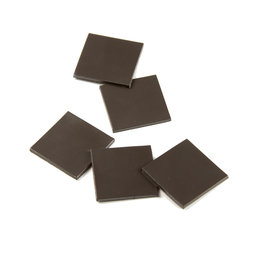 MS-TAKKI-01, Takkis 20 x 20 mm, plaquettes magnétiques autocollantes, 40 plaquettes par feuille