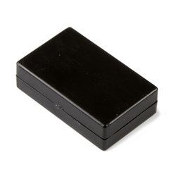 M-BLOCK-01/black, Quadermagnete mit Kunststoffhülle, 5 Stück pro Set, schwarz