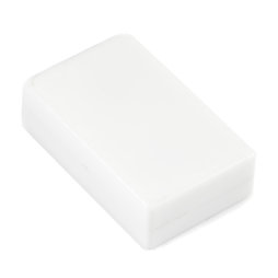 M-BLOCK-01/white, Quadermagnete mit Kunststoffhülle, 5 Stück pro Set, weiß