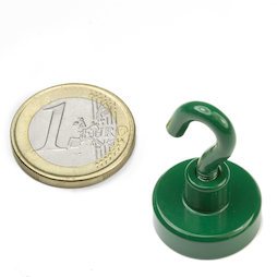Hakenmagnet grün
