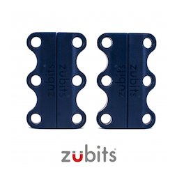 M-ZUB-01/blue, Zubits® S, magnetische Schuhbinder, für Kinder & Senioren, blau