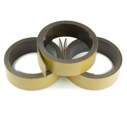 MT-20/gold, Nastro magnetico colorato 20 mm, da scrivere e tagliare, rotoli da 1 m, color oro