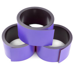 MT-30/purple, Cinta magnética de colores 30 mm, para rotular y cortar, rollos de 1 m, violeta