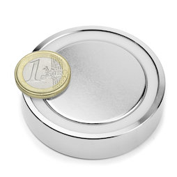 FGN-60, Topfmagnet zum Einkleben, Ø 60 mm