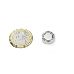 FGN-13, Potmagneet om te verlijmen, Ø 13 mm