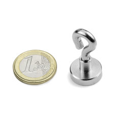 OTN-16, Topfmagnet mit Öse, Ø 16 mm, Gewinde M4