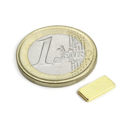 Parallelepipedo magnetico 10 x 5 x 1 mm