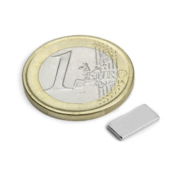Parallelepipedo magnetico 10 x 5 x 1 mm
