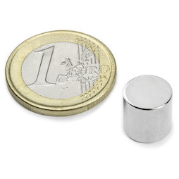 Disc magnet Ø 10 mm, height 10 mm
