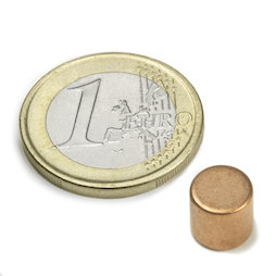 Disc magnet Ø 8 mm, height 8 mm