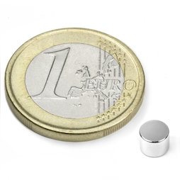Disc magnet Ø 5 mm, height 4 mm