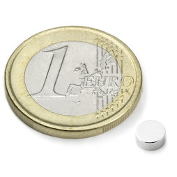 Disc magnet Ø 5 mm, height 2 mm