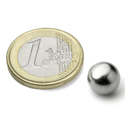 K-10-C, Esfera magnética Ø 10 mm, neodimio, N40, cromado