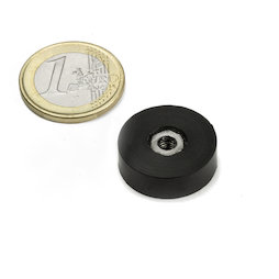 gummierter Topfmagnet