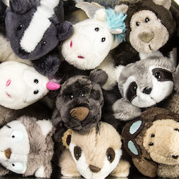 LIV-123, MagNICI peluches magnétiques, avec des aimants dans ses pattes