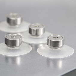 M-SN-05, Saugnapfmagnet Ø 40 mm extra-stark, mit Topfmagnet mit Innengewinde Ø 20 mm