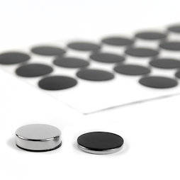 M-SIL-20, Siliconschijfjes Ø 20 mm, zelfklevend, 36 stuks per set