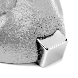 M-PUTTY-FERRO/silver, Thinking Putty magnetic silver-coloured, ferromagnetic putty, silver-coloured, magnet not included
