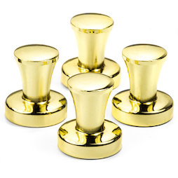 M-92, Mini-Max goldfarben, starke Büromagnete Neodym, 4er-Set