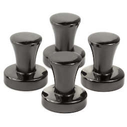 M-93, Mini-Max Anthrazit, starke Büromagnete Neodym, 4er-Set