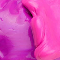 M-PUTTY-MINI/ameth, Intelligent putty 'Mini', in kleine blikjes, amethist, niet magnetisch!