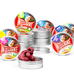 M-PUTTY-MINI, Thinking Putty 'Mini', different colours, in small tins, not magnetic!