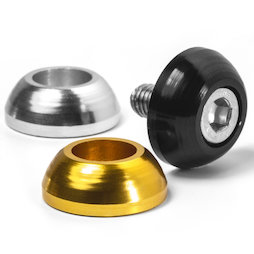 OSC-01, Unterlegscheibe, aus eloxiertem Aluminium, in verschiedenen Farben, nicht magnetisch!