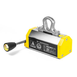 WS-LHM-300E, Hefmagneet MaxX 300E, maximale draaglast 300 kg, voor plat en rond materiaal, veiligheidsfactor 3:1