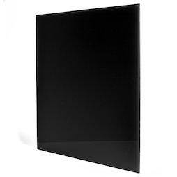GMBB-4550/black, Panel de notas cristal cuadrado, 45 x 50 cm, en diferentes colores