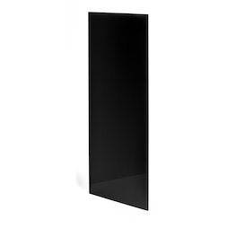 GMBB-2060/black, Glas-Memoboard rechteckig, 20 x 60 cm, in verschiedenen Farben, schwarz