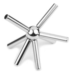 S-05-25-N, Cylindre magnétique Ø 5 mm, hauteur 25 mm, néodyme, N45, nickelé