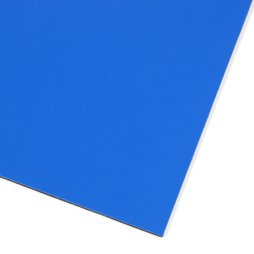 MS-A4/blue, Blaue Magnetfolie, zum Beschriften und Basteln, Format A4