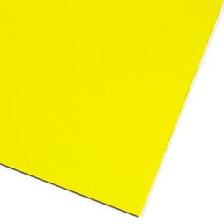 MS-A4/yellow, Gekleurde magneetfolie, om te etiketteren en te knutselen, A4-formaat, geel