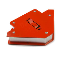 WS-WLD-01, Lasmagneet klein, magnetisch, met aan-/uit-schakelaar, zijdelengte ca. 9,5 cm