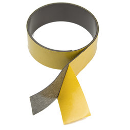 MT-40-STIC, Magnetic adhesive tape ferrite 40 mm, self-adhesive magnetic tape, Rolls of 1 m / 5 m / 25 m