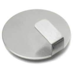 LIV-61/steel, Magneethaken Solid, stijlvolle magnetische haken, set van 4, roestvrijstaal