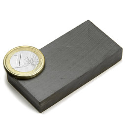 Bloque magnético 60 x 30 x 10 mm