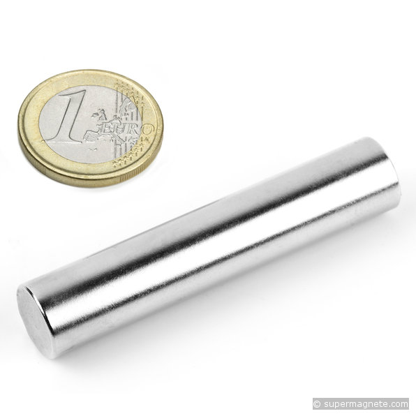 Cilindro magnético Ø 12 mm, alto 60 mm